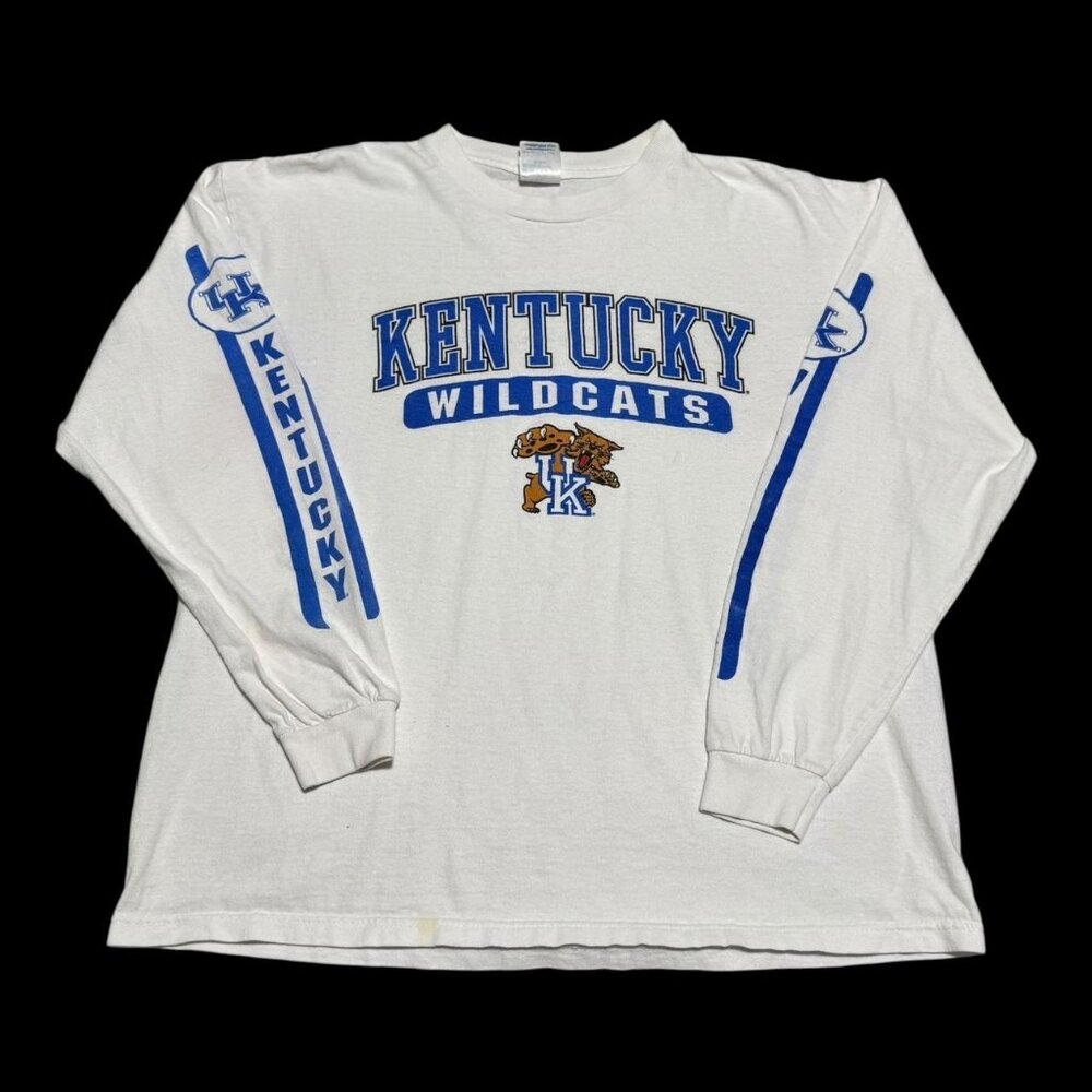 2000s Delta University of Kentucky Wildcats‎ Long Sleeve Shirt Adult Large